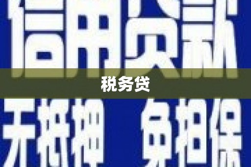 广汉税务贷