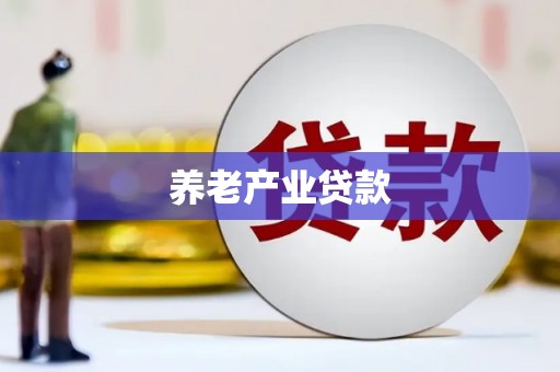 观音养老产业贷款