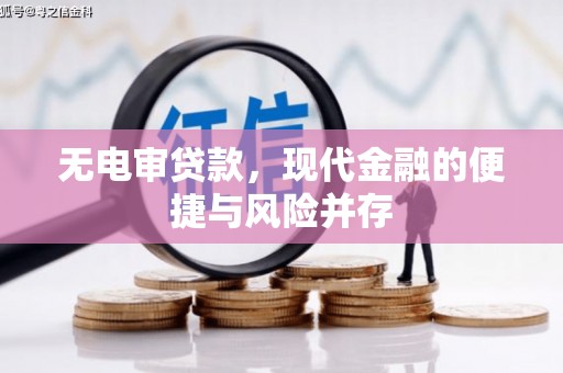 会同无电审贷款，现代金融的便捷与风险并存