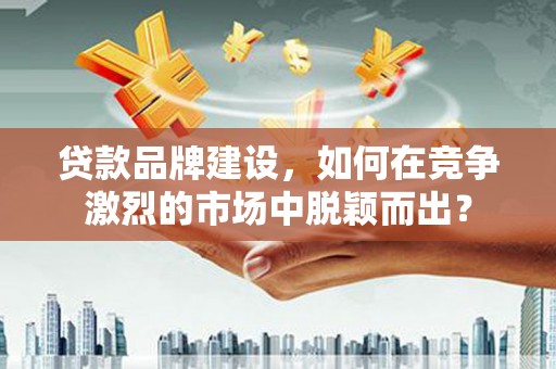 滨州贷款品牌建设，如何在竞争激烈的市场中脱颖而出？
