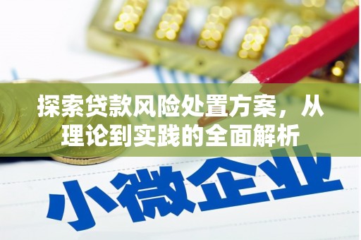 思南探索贷款风险处置方案，从理论到实践的全面解析