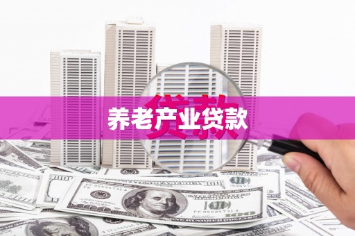 阿拉山口养老产业贷款