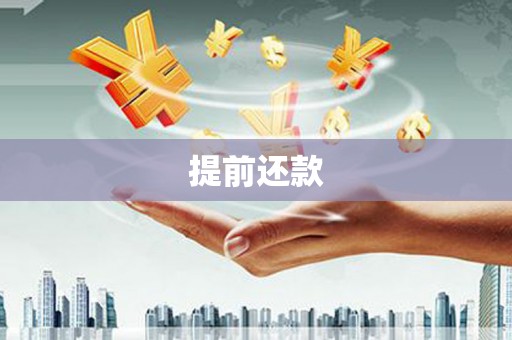 上犹提前还款